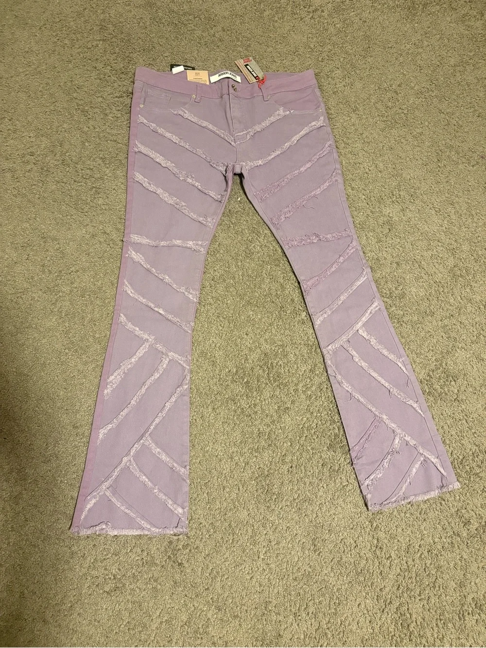 Men’s Armor jeans size 40x36 Distressed Flare Jeans